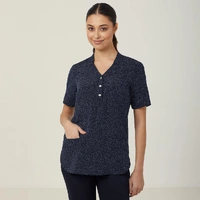 NNT CAT9XP Silvi Spot Print Short Sleeve Tunic