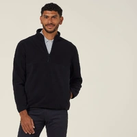 NNT CATBE9 Polar Fleece Zip Neck Pullover