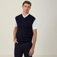 NNT CATE27 Wool Rich V-Neck Vest