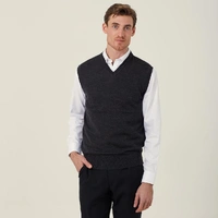 NNT CATE2A Merino Wool V-Neck Vest