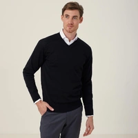 NNT CATE2B Merino Wool V-Neck Sweater