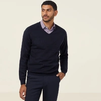 NNT CATE33 Acrylic V-Neck Sweater