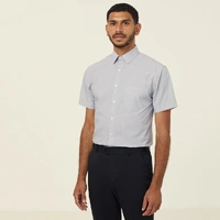 NNT CATJB7 Poly Cotton End On End Short Sleeve Shirt