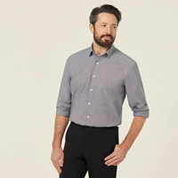 NNT CATJJU Cotton Chambray Long Sleeve Shirt