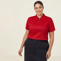 NNT CATU58 Antibacterial Polyface Short Sleeve Polo Womens