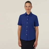 NNT CATUDJ Poly Cotton End On End Short Sleeve Shirt
