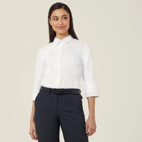 NNT CATUFP Stretch Textured Twill 3/4 Sleeve Shirt