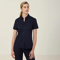NNT CATUK8 Avignon Stretch Short Sleeve Slim Shirt