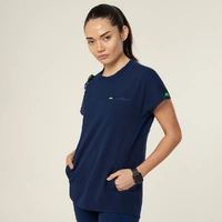 NNT CATUY7 Crew Neck Scrub Top W