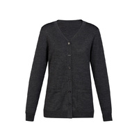 WOMENS BUTTON FRONT CARDIGAN