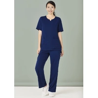Biz Care CSP944LL Womens Avery Straight Leg Scrub Pant
