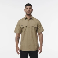 KingGee K14032 Workcool Vented Closed Front Shirt Short Sleeve