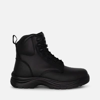 KingGee K27700 Cook Lace Up Leather Safety Work Boots - Black