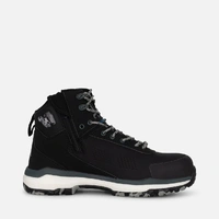 KingGee K27952 Terra Firma Hybrid Zip/Lace Composite Toe Work Boots 5" - Black/Forest Green