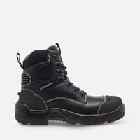 KingGee K28000 ONYX 6CZ Composite Toe Work Boot - Black
