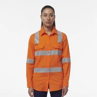 KingGee K44233 Womens Workcool Vented X Back Shirt