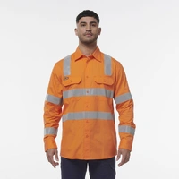 KingGee K54014 Workcool Vented Vic Rail Shirt