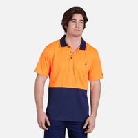 KingGee K54205 Workcool Hyperfreeze Hi-Vis Two Tone Short Sleeve Polo Shirt
