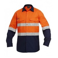 WORKCOOL 2 HI VIS REFLECTIVE SPLICED LS SHIRT