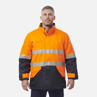 KingGee K55010 Hi-Vis Reflective Waterproof Insulated Jacket