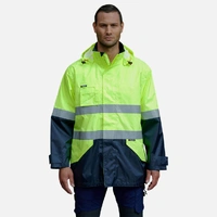 KingGee K55200 Originals Waterproof Hi-Vis Reflective Lightweight Jacket