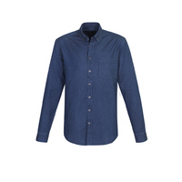 INDIE MENS DENIM L/S SHIRT