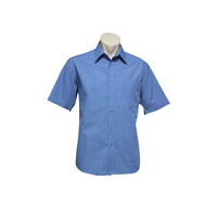 S/S MENS MICRO CHECK SHIRT