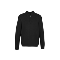 MENS NEEDLE OUT 1/2 ZIP PULLOVER