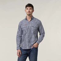 Hard Yakka Y04005 Mustang Formal Check Shirt