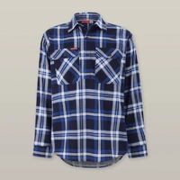 Hard Yakka Y04006 Core Long Sleeve Closed Front Check Flannel Shirt