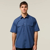 Hard Yakka Y07591 Short Sleeve Permanent Press Shirt