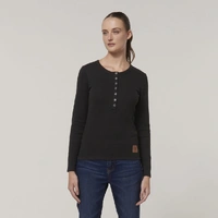 Hard Yakka Y08237 Women's Henley