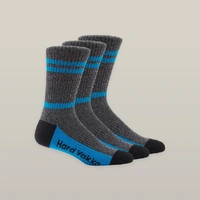 Hard Yakka Y08606 Women's 3Pk Crew Sock