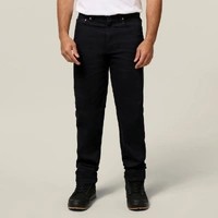 Hard Yakka Y43246 Mustang Regular Fit Stretch Work Jean - Black