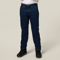 Hard Yakka Y43434 Mustang Regular Fit Stretch Work Jean - Blue/Black