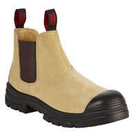 GRIT PULL-UP SUEDE BOOTS