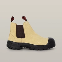 Hard Yakka Y60087 Grit Pull On Steel Toe Safety Boot - Sand