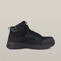 Hard Yakka Y60363 X Range Mid Composite Toe Safety Boot - Black