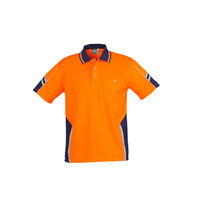 MENS HI VIS SHORT SLEEVE SQUAD POLO