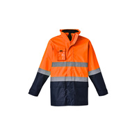 MENS HI VIS BASIC 4 IN 1 WATERPROOF JACKET