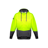 UNISEX HI VIS TEXTURED JACQUARD HOODIE