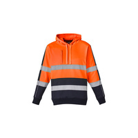 UNISEX HI VIS STRETCH TAPED HOODIE