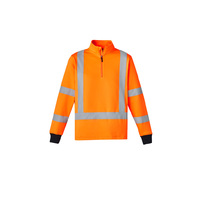 UNISEX HI VIS X BACK RAIL JUMPER