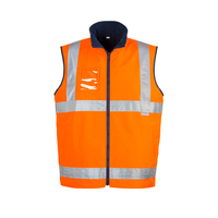 MENS HI VIS WATERPROOF LIGHTWEIGHT VEST