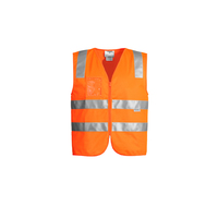 UNISEX HI VIS ZIP VEST