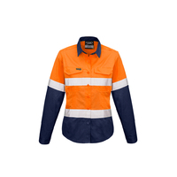 WOMENS RUGGED COOLING TAPED HI VIS SPLICED LONG SLEEVE SHIRT