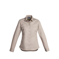 WOMENS LIGHTWEIGHT LONG SLEEVE TRADIE SHIRT